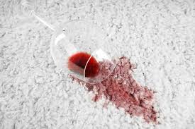 how to get red wine out of carpet