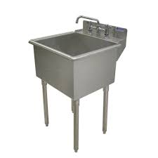 Home depot doesn't actually install anything. Griffin Products 1 Comp 21 X 18 Laundry Sink Includes 1 Drain 1 8 Swing Spout Faucet 1 Faucet Install Kit Lt 118 228 The Home Depot Laundry Sink Sink Kitchen Sink Units