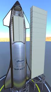 Open link in new tab to view image in full resolution. Spacex Starship With 2 Standard Shipping Containers And A 6 Ft Human For Scale Neo Spacexlounge
