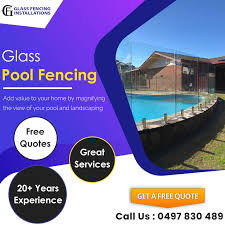 Glass Pool Fencing Pool Fence Glass Pool