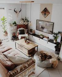 boho living room apartment decor