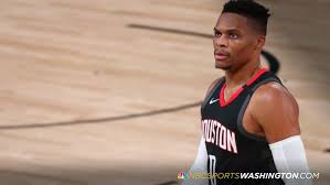 Okay, that's a stretch, but what westbrook wears to a game — or front row at paris fashion week — is an essential ingredient in the allure of bonafide celebrity he's been able to craft. Russell Westbrook Will Wear No 4 Jersey For Wizards Shedding The No 0 Rsn