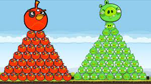 Angry Birds - THUNDER BIRDS BLAST 9999 BAD PIGGIES INSIDE GOLDEN EGG! -  YouTube