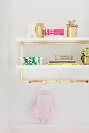 Decorative Shelf In Girls Nursery