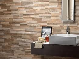 Brown Brick Pattern Bathroom Stone