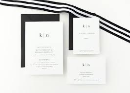 Paper Sample Kate Simple Wedding Invitation Save The Date Black