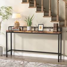 Long Console Table Skinny Hallway Table