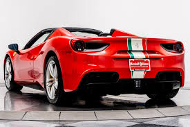 The 458 replaced the f430, and was first officially unveiled at the 2009 frankfurt motor show. Used 2018 Ferrari 488 Spider 70th Anniversary For Sale Sold Marshall Goldman Beverly Hills Stock W21669
