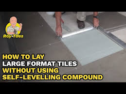 How To Lay Large Format Tiles Without