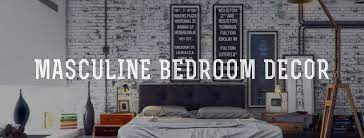 masculine bedroom decor