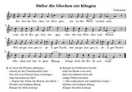 Dies ist eine liste deutschsprachiger weihnachtslieder.das spektrum dieser lieder reicht von aus dem spätmittelalter stammenden kirchenliedern, die der kirchlichen liturgie verpflichtet waren, bis hin zu modernen dichtungen. Susser Die Glocken Nie Klingen Wikipedia
