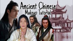 simple chinese men makeup look