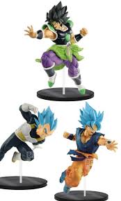 He was considered as a threat to king vegeta's kingdom for his immense power level. The Movie Broly Rage Mode And Goku Vegeta God Mode 3 Set Figures