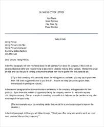 Sample Business Letter Format Example 8 Samples In Word Pdf