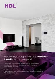 Ipad Wall Dock Hdl Automation Co