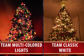 Pick A Side How Do You Light Your Christmas Tree Are You