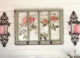 Vintage Window Wall Decor Work