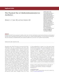 Pdf The Practical Use Of Abobotulinumtoxina In Aesthetics
