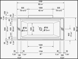 The bathroom is sized perfectly for this tub, meaning that any replacements will likely need to be the same exact size. Bathtub Dimensions Standard Size