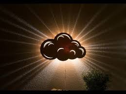 diy how to make cloud night lamp with