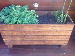 Old Fence Wood Garden Planter Boxes