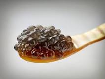Why is mother of pearl spoon used for caviar?