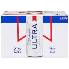 michelob ultra superior light beer 24