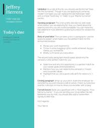 free cover letter templates to