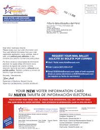 elections office mailings