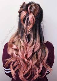 Check out the video tutorial here. 52 Charming Rose Gold Hair Colors How To Get Rose Gold Hair Glowsly
