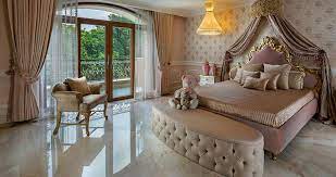 bedroom marble floor design ideas