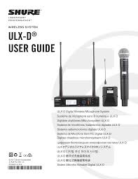 Ulx D User Guide Manualzz Com