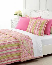 Martha Stewart Pink And Green Bedding