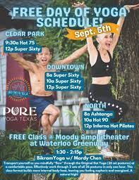 free bikram yoga with mardy chen at