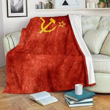 Soviet Union Old Russian Blanket
