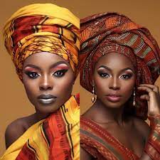 fashionable african makeup trends