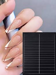 1 sheet french manicure strip nail