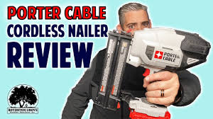 porter cable 18 gauge cordless nailer