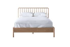 rebecca 6 oak super king bed frame