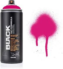 Montana Black Spray Paint 400ml