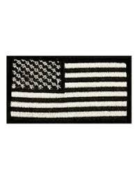 white american flag patch