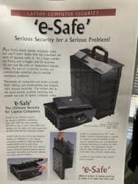portable safe with 2 secure docking