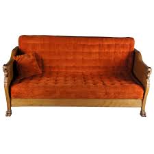 antique victorian walnut sofa bed