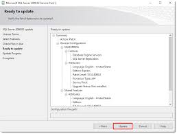 upgrade the ms sql express database to
