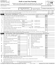 Form 1040 is used by citizens or residents of the united states to file an annual income tax return. Irs Form 1040 1040 Sr Schedule F Download Fillable Pdf Or Fill Online Profit Or Loss From Farming 2019 Templateroller
