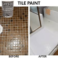 bathroom tile floor paint 1 litre self