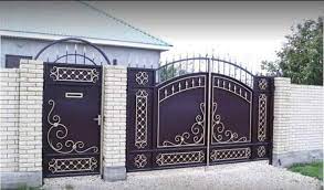 Steel Paint Coated Main Gate In Deoghar