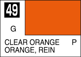 Mr Color Paint Clear Orange 10ml C049