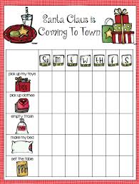 Christmas Chore Chart Maybe This Will Do What Our Elf On
