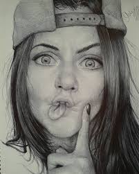 Easy techniques for drawing people, animals and more. Found On Bing From Www Pinterest Com Realistic Drawings Drawing People Portrait Drawing